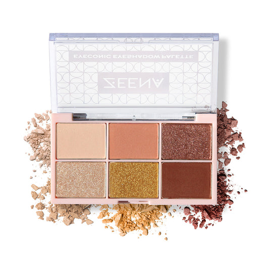 Zeena Eyeconic Eyeshadow Palette 010 Golden Nude